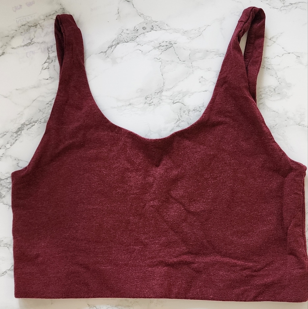 Organic Everyday Double Scoop Organic Longline Bra